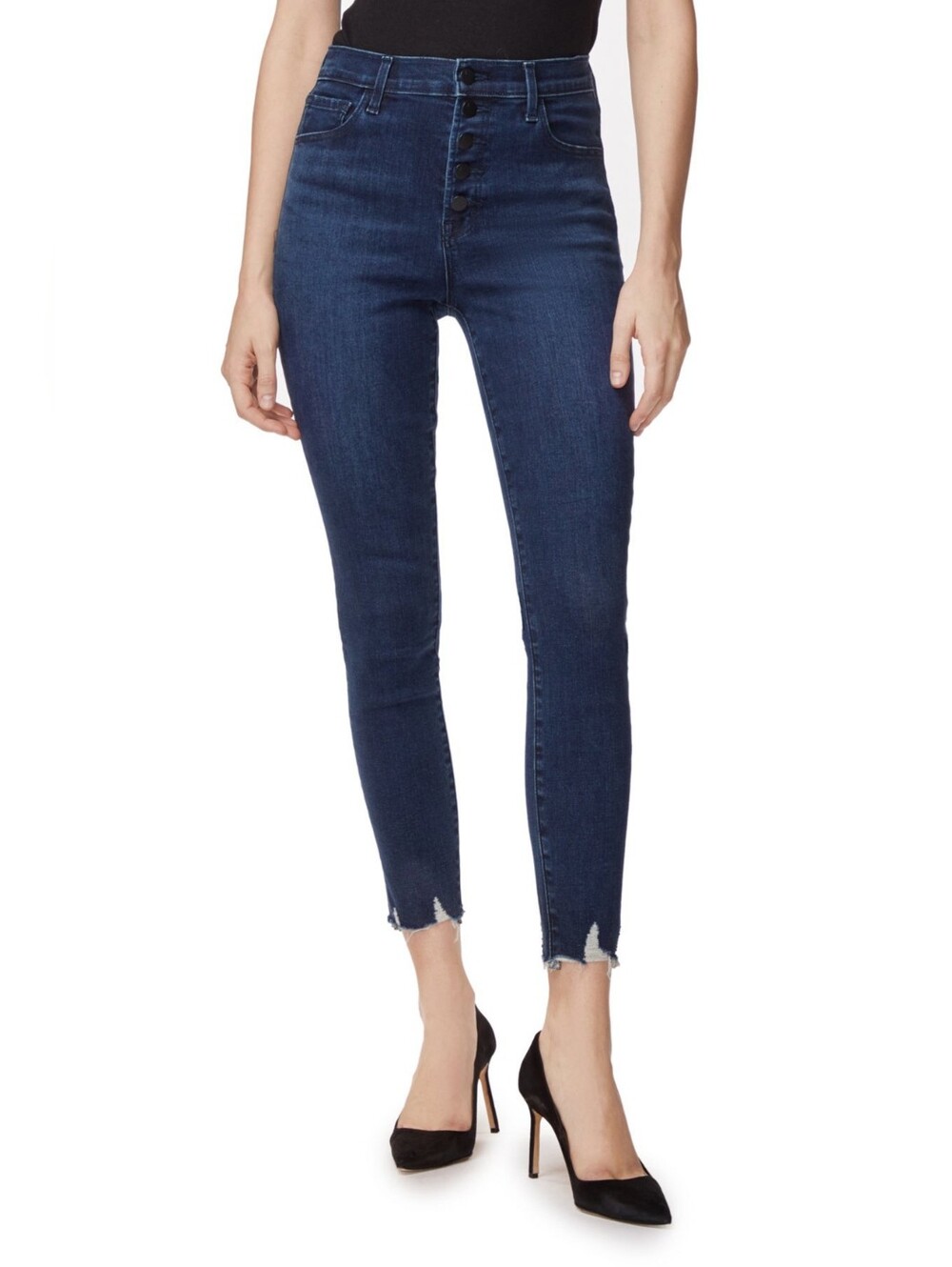 NWT J Brand Lillie High Rise Crop Skinny in Egotism PhotoReady HD Jeans 30